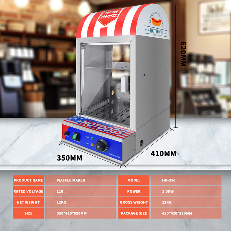 Commercial Steamer Cabinet - Machine commerciale de vapeur de hot-dog