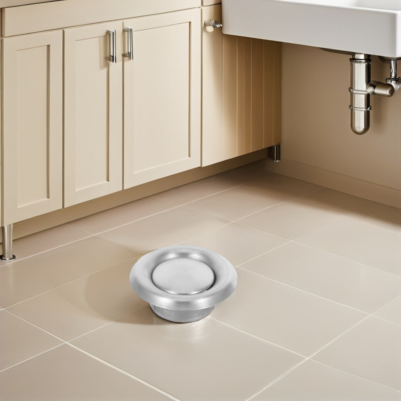 Commercial Kitchen Wall Covering - Diffuseur d'air mural en acier inoxydable,