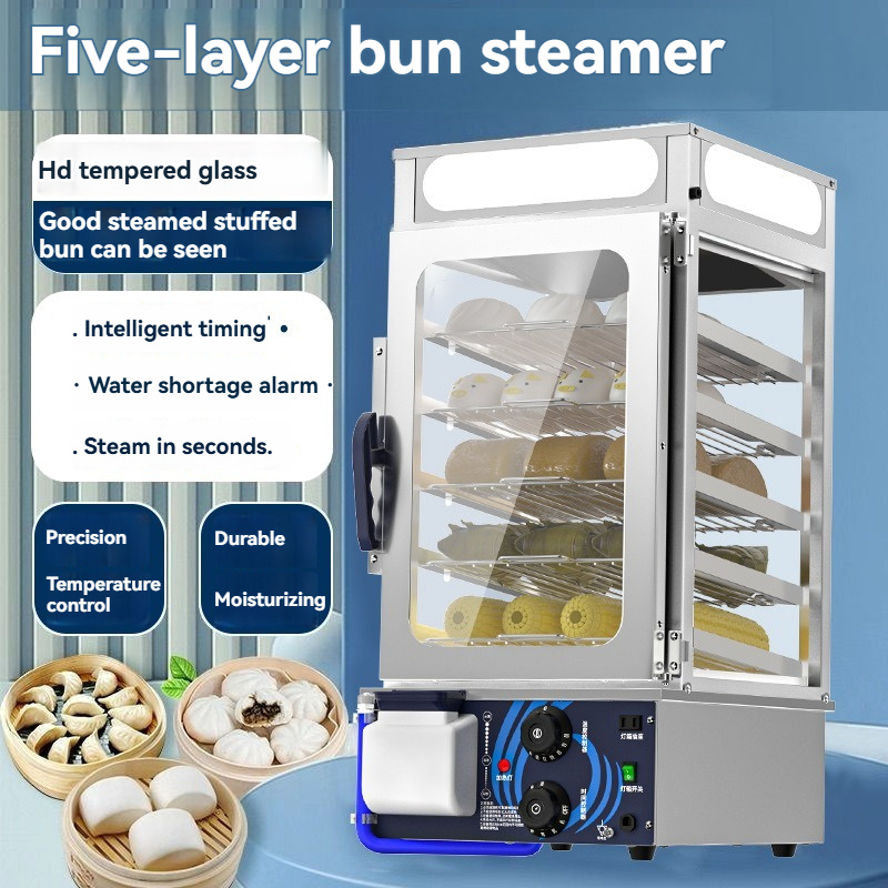 Commercial Steamer Cabinet - Vitrine de présentation de pain vapeur