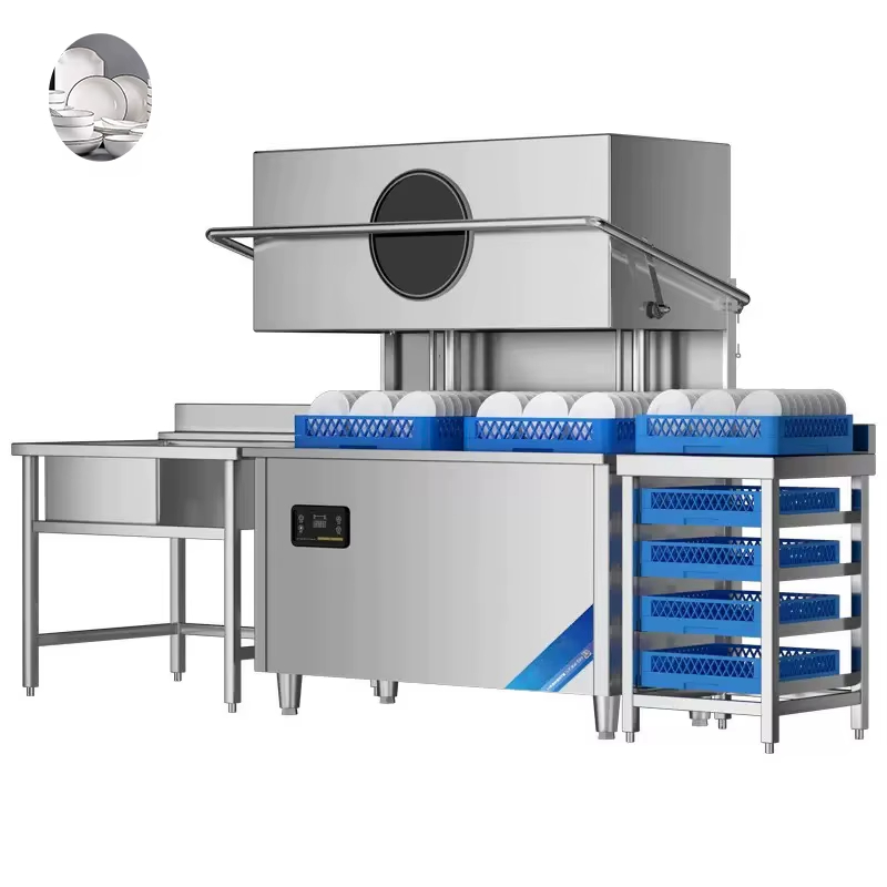 Commercial Kitchen Kitchen - Lave-vaisselle commercial à cycle rapide personnalisé,