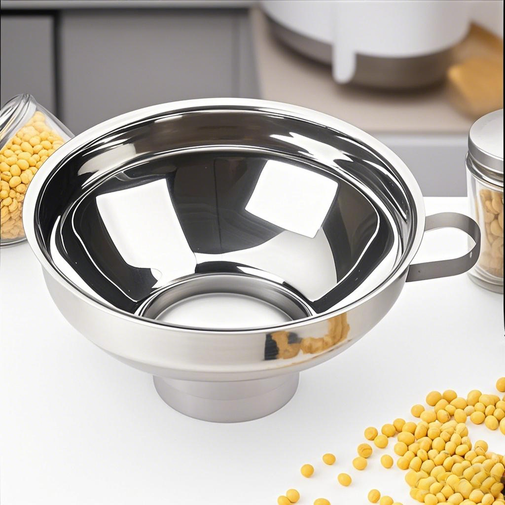 Commercial Kitchen Utensils - Entonnoir de conserve en acier inoxydable,