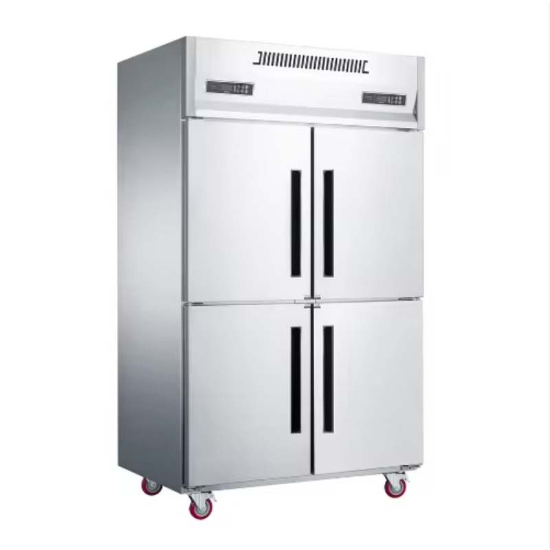 Commercial Kitchen Kitchen - Congélateur vertical commercial en acier inoxydable