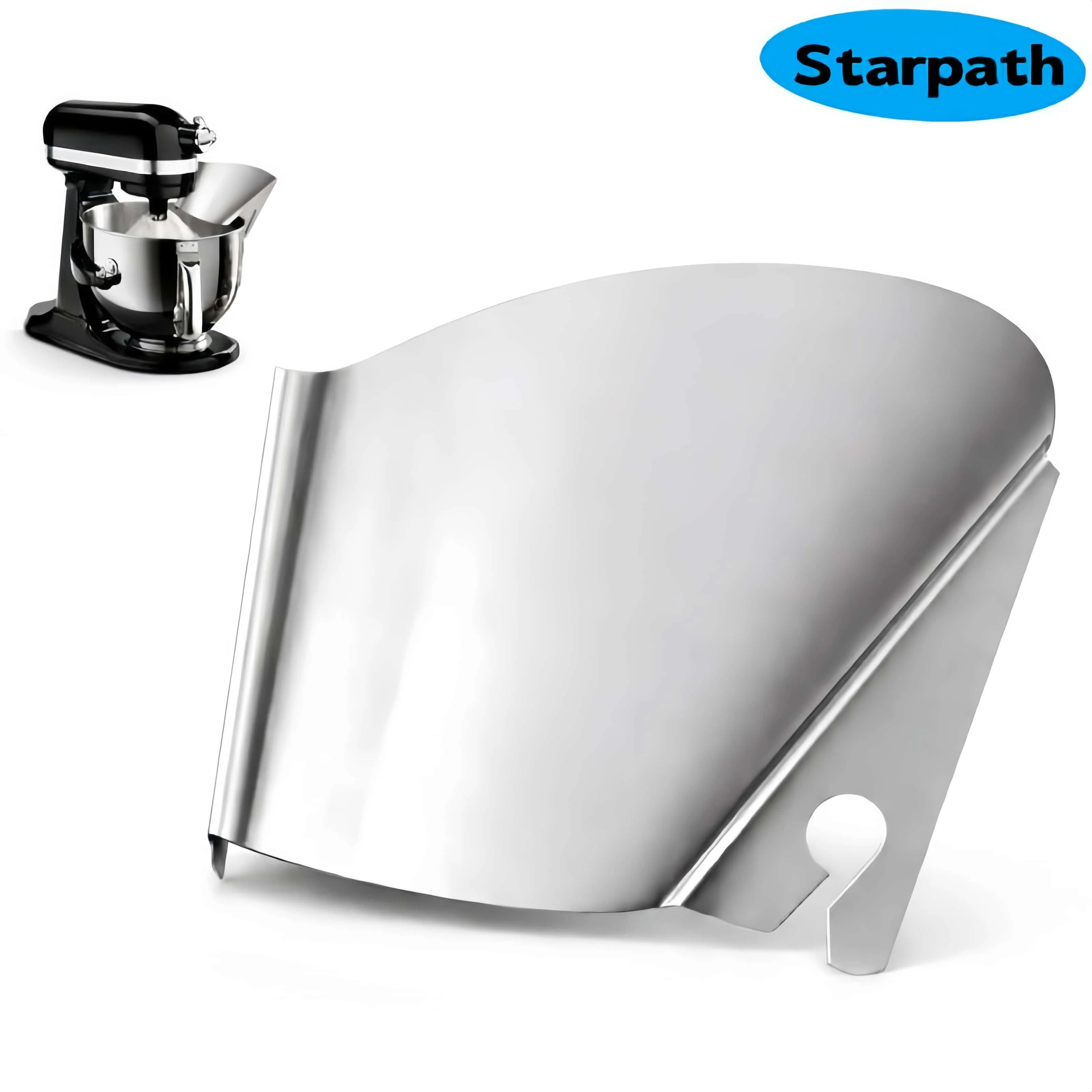 Commercial Kitchen Aid Mixer - Protection anti-éclaboussures en acier inoxydable pour