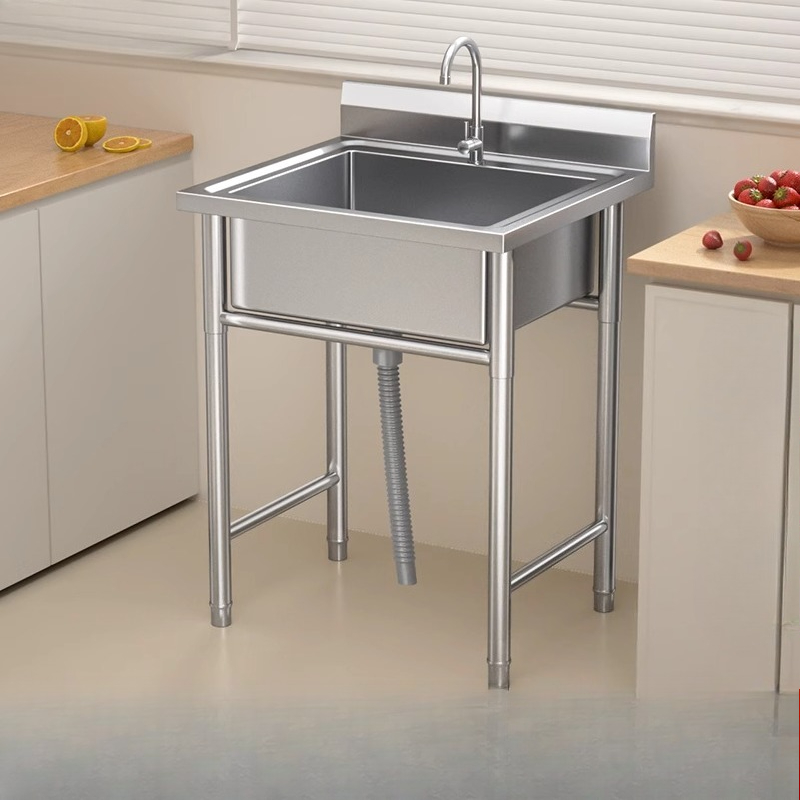 Évier commercial en acier inox - Commercial Kitchen Double Sink avis et prix