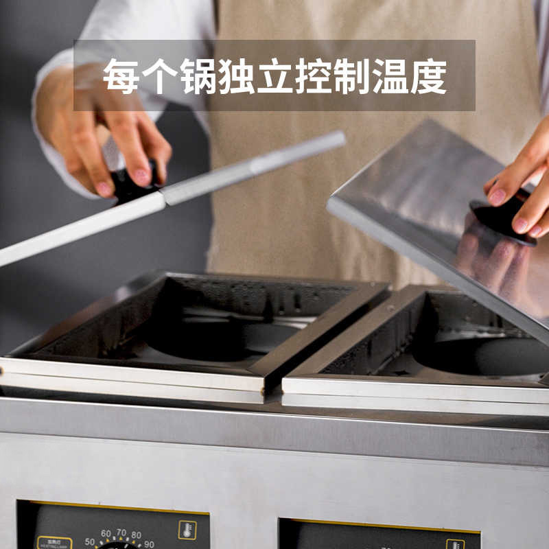 Cuisinière commerciale à doubl - Induction Cooker Commercial avis et prix