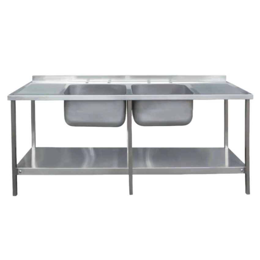Évier de cuisine de Restaurant - Commercial Kitchen Double Sink avis et prix