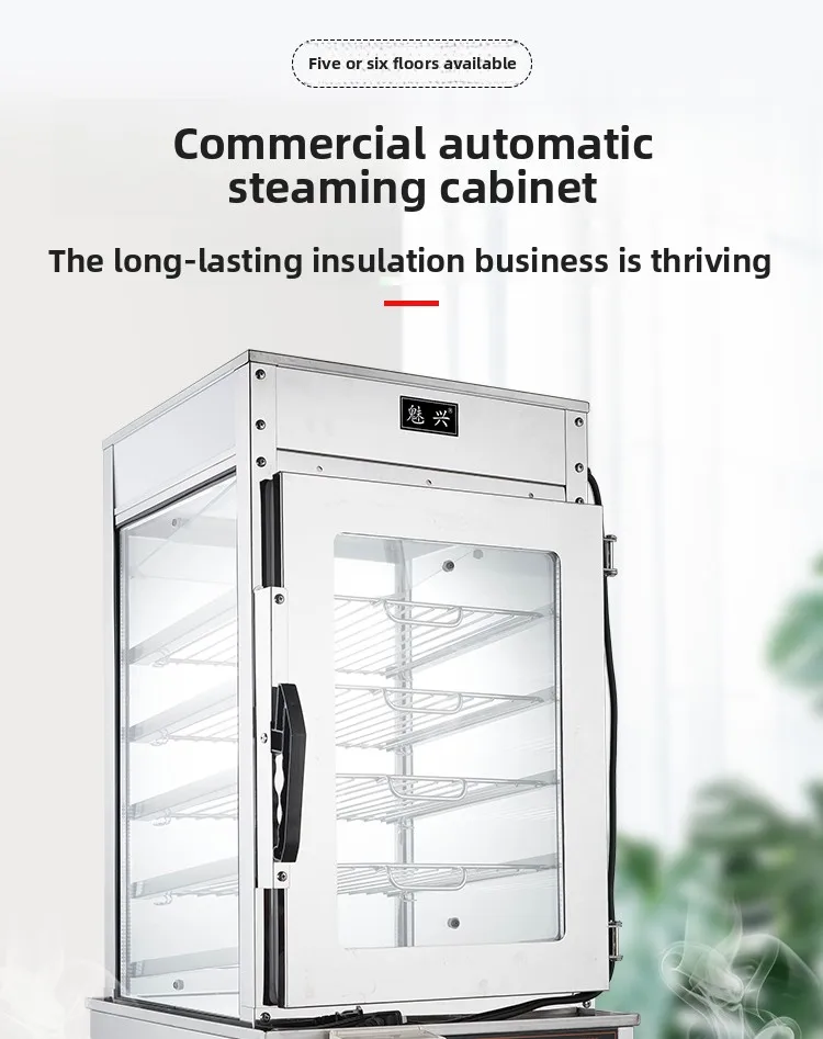 Machine à vapeur commerciale 2 - Commercial Steamer Cabinet avis et prix