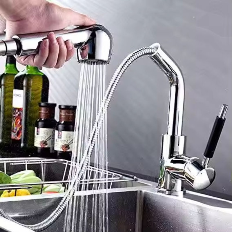 Robinet de cuisine extractible - Commercial Kitchen Tap With Spray avis et prix
