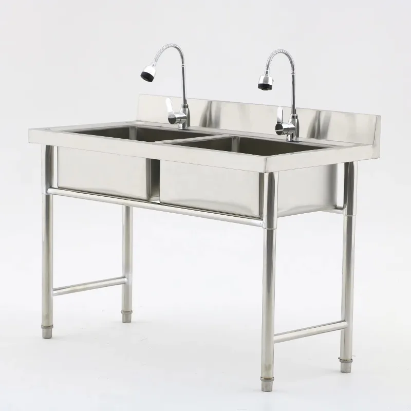 Équipement de cuisine commerci - Commercial Kitchen Double Sink avis et prix