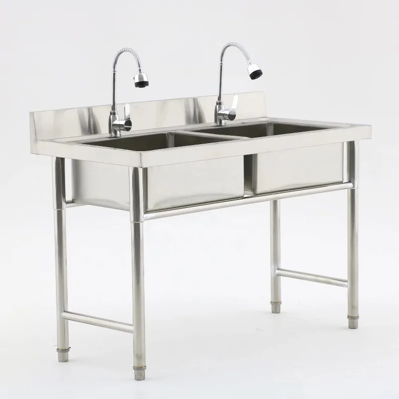Équipement de cuisine commerci - Commercial Kitchen Double Sink avis et prix
