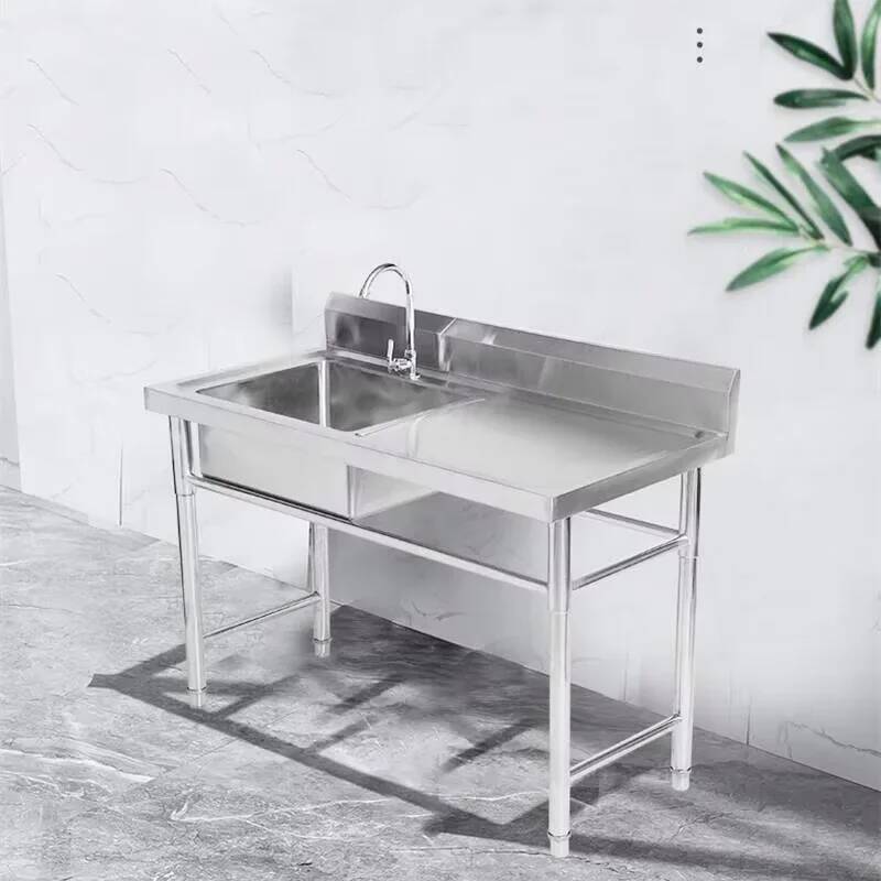 Évier de cuisine commercial en - Commercial Kitchen Double Sink avis et prix