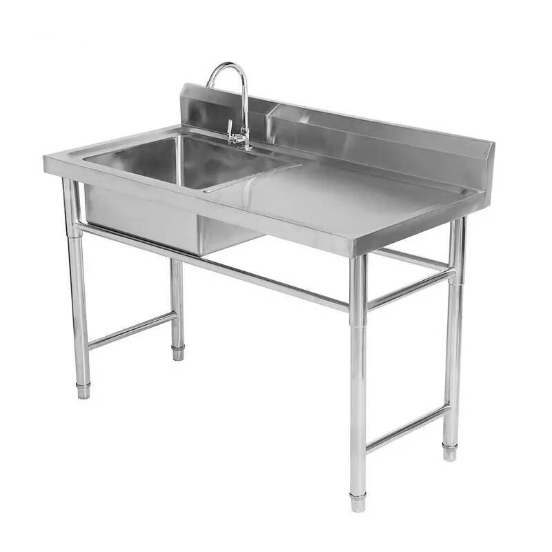 Évier de cuisine commercial en - Commercial Kitchen Double Sink avis et prix