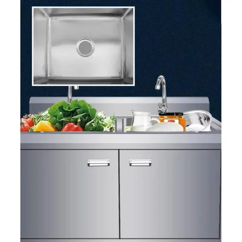 Éviers de cuisine commerciaux  - Commercial Kitchen Double Sink avis et prix