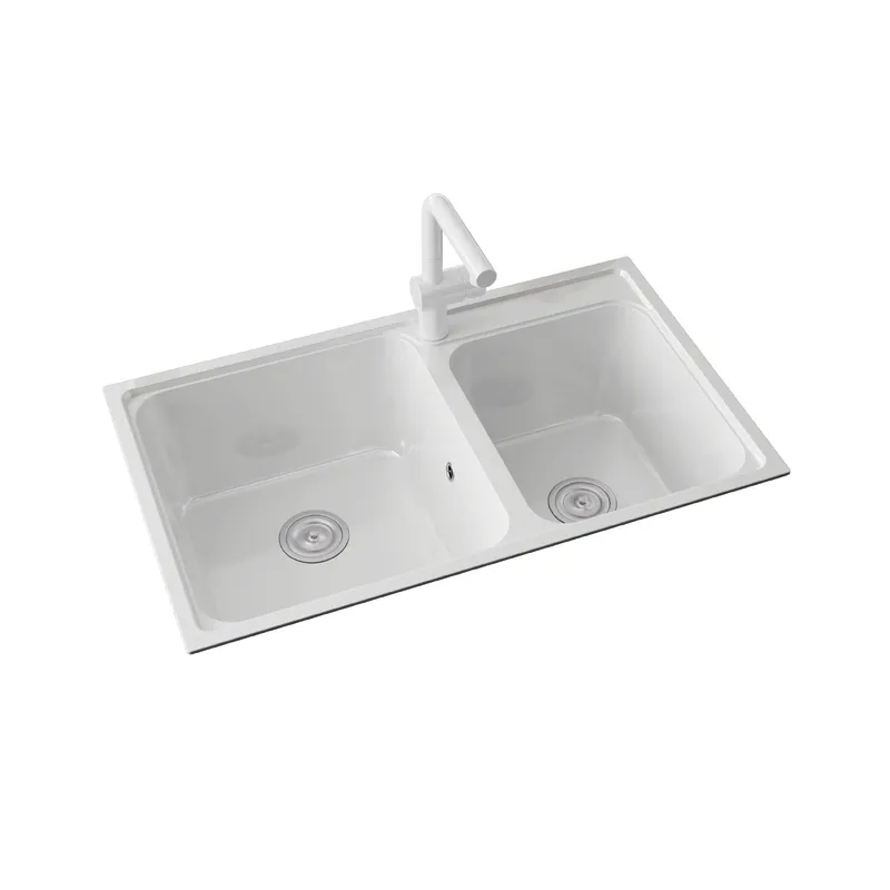 Évier double SMC haute résista - Commercial Kitchen Double Sink avis et prix
