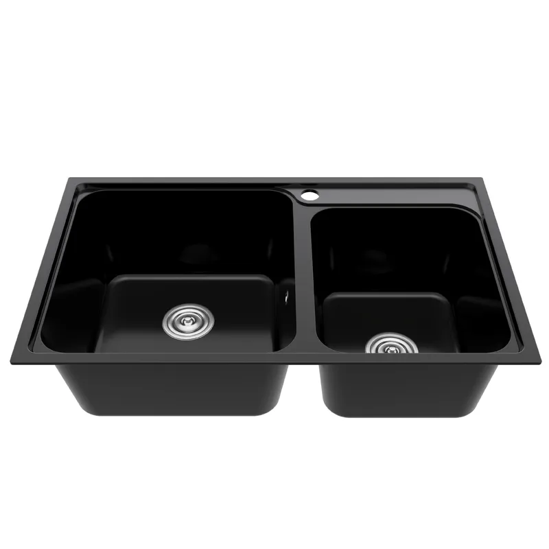 Évier double SMC haute résista - Commercial Kitchen Double Sink avis et prix