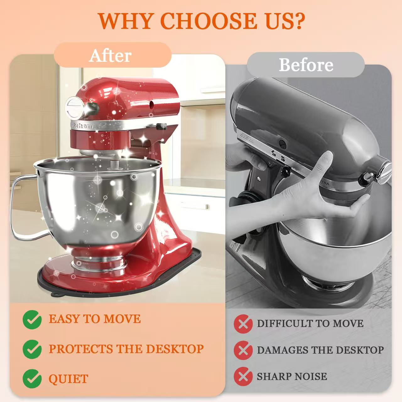 Tapis coulissant en silicone p - Commercial Kitchen Aid Mixer avis et prix