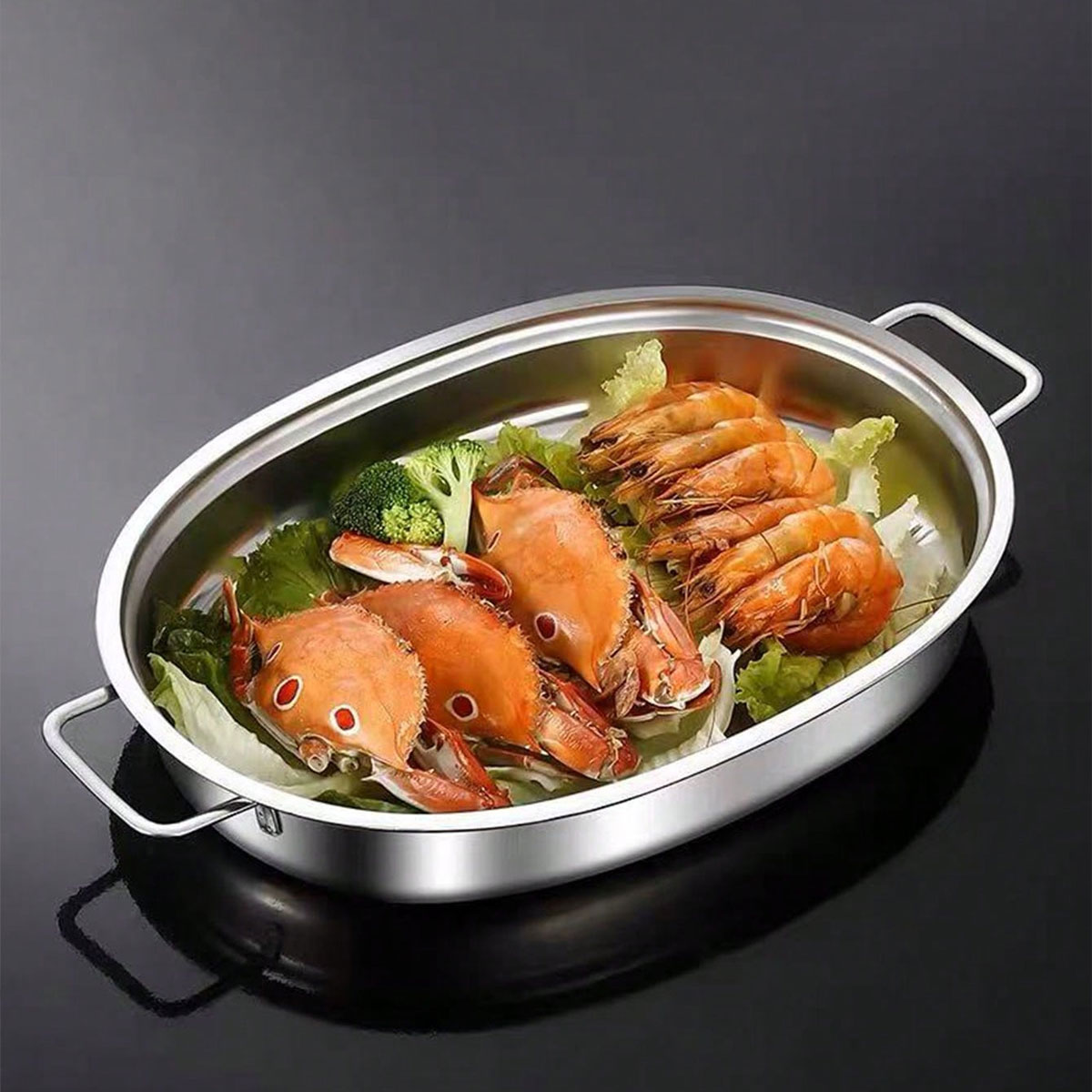 Plateau en acier inoxydable av - Induction Cooker Commercial avis et prix