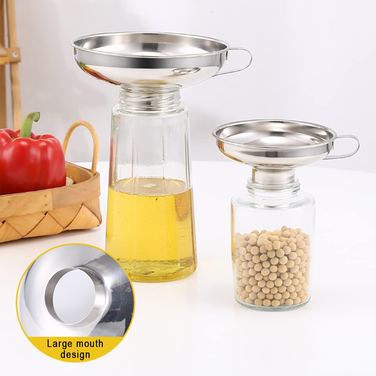 Entonnoir de conserve en acier - Commercial Kitchen Utensils avis et prix