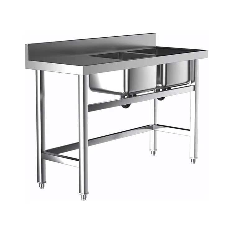 Équipement de cuisine pour hôt - Commercial Kitchen Double Sink avis et prix