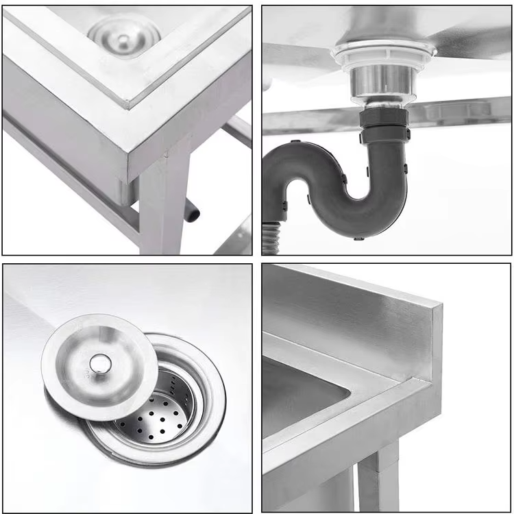 Équipement de cuisine pour hôt - Commercial Kitchen Double Sink avis et prix