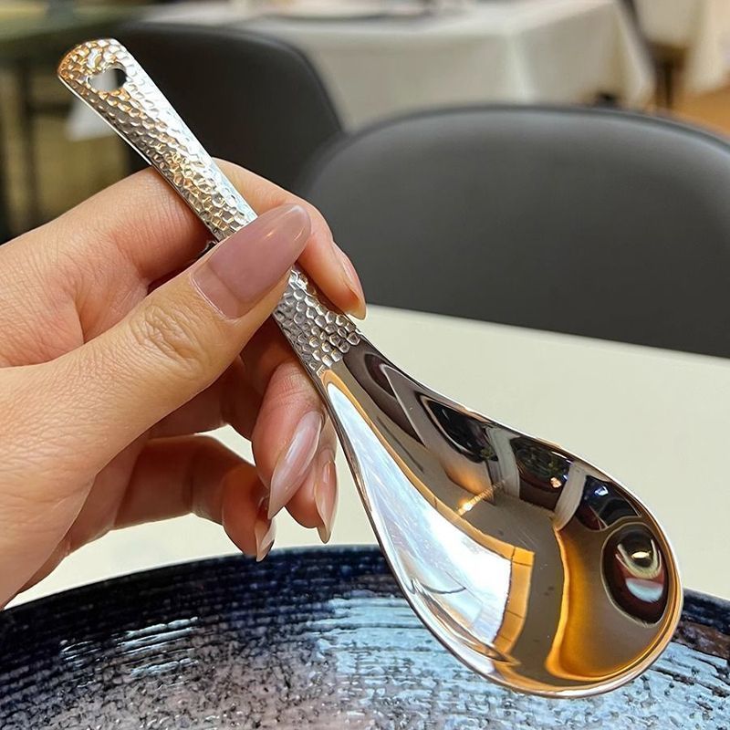 Cuillère martelée de style rét - Commercial Kitchen Utensils avis et prix