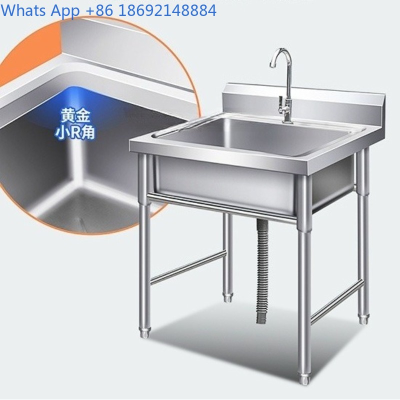 Évier Commercial en acier inox - Commercial Kitchen Double Sink avis et prix