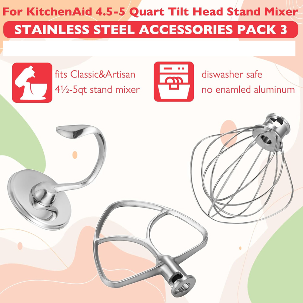 Accessoires en acier inoxydabl - Commercial Kitchen Aid Mixer avis et prix